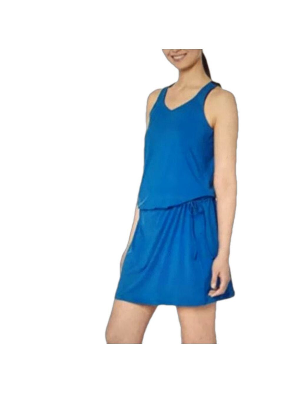 Skirtsports Blue Cobana Dress Sleeveless Sz XS